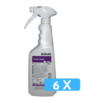 Ecolab | Sirafan Speed | Sprayflacon 6 x 750 ml