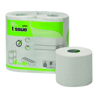 E-Tissue | Toiletpapier 2-laags | 60 x 400 vellen