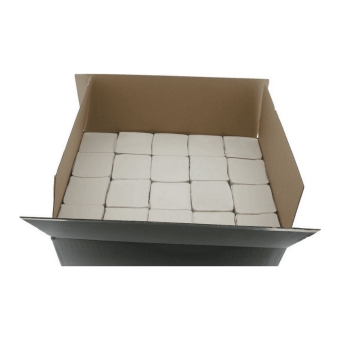 Euro Products | Vouwhanddoekjes 1-laags naturel | Z-vouw | 23 x 25 cm | 5000 stuks