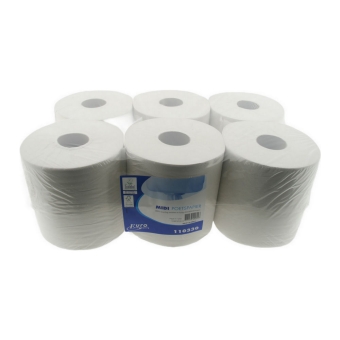 Euro Products | Midirol | 1-laags | Recycled natuurwit | 6 x 270 meter met koker