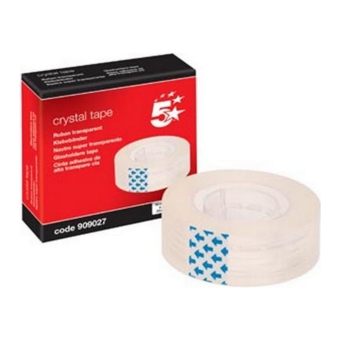 STAR | Plakband Crystal Clear | 19 mm x 33 m | 6 rollen