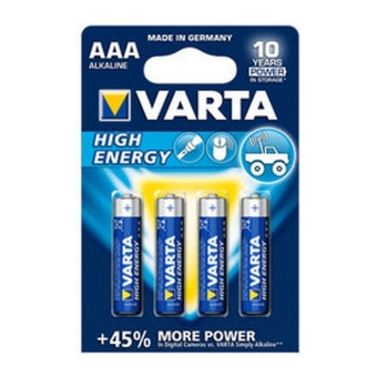 Varta | High Energy AAA | LR03 | 10 x 4 stuks