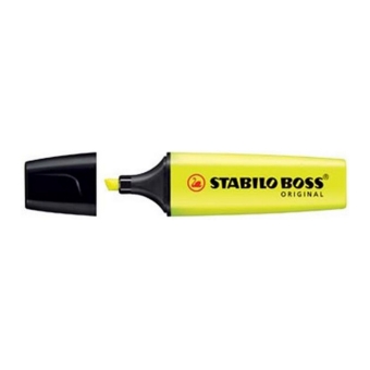 Stabilo  Boss Original | Markeerstift Geel | 4 stuks