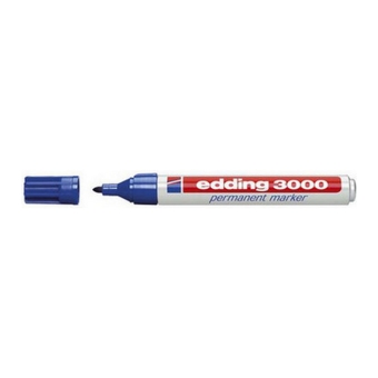 Edding | Permanent Marker 3000 | Blauw | Per stuk