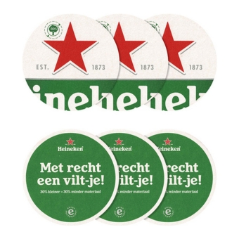 Heineken Vilt 30% Kleiner | 4 x 100 stuks