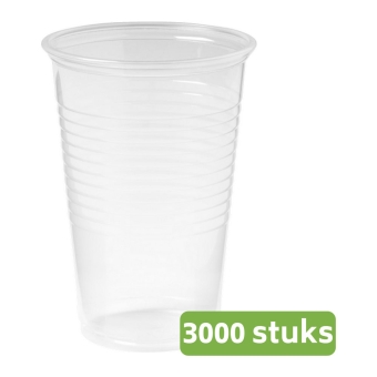 Drinkbeker | Transparant | 200 ml | Doos 3000 stuks