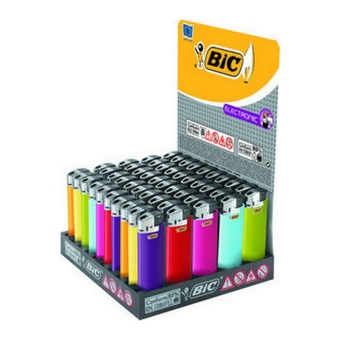 BIC | Aanstekers electronic bicolor | 50 stuks