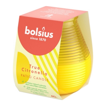 Bolsius | True Citronella | Olympic Light Geel | 6 stuks