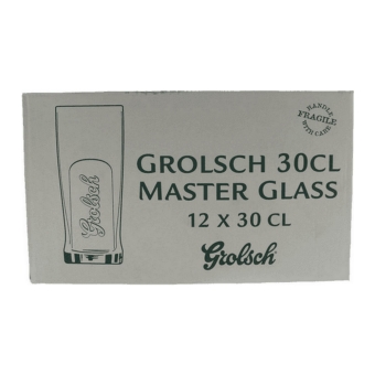 Grolsch | Master glazen | 30 cl | Per stuk