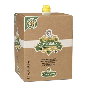 Oliehoorn | Frituurolie | Green Label | 15 liter