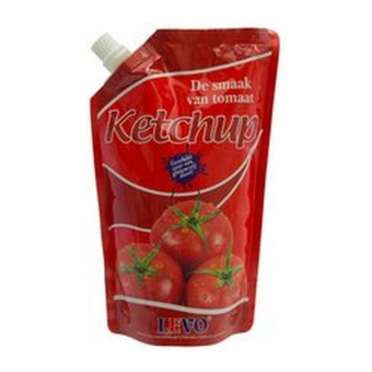 Levo | Ketchup | Pouches | 10 x 500 ml