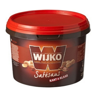 Wijko | Satesaus kant-en-klaar | Emmer 2,5 kg