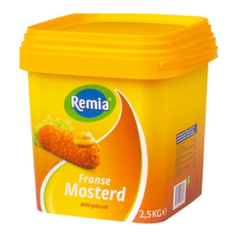 Remia | Franse mosterd | Emmer 2,5 kg