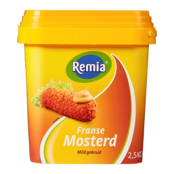 Remia | Franse mosterd | Emmer 2,5 kg