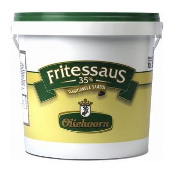 Oliehoorn | Fritessaus 35% | Emmer 10 liter