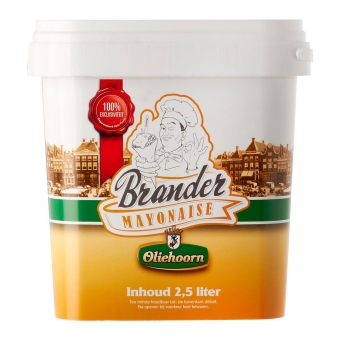 Oliehoorn | Brander Mayonaise | 2,5 liter