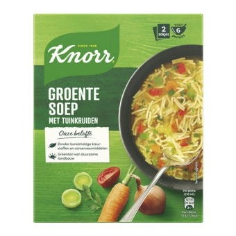 Knorr | Groentensoep | 12 x 2 x 31 gram