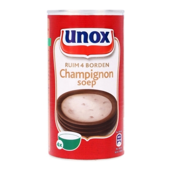 Unox | 4 Kommen | Champignon Soep | 8 x 515 ml