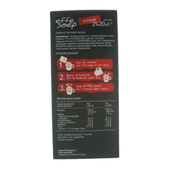 Effe | 1kops soep | Tomaat | 21 x 175 ml