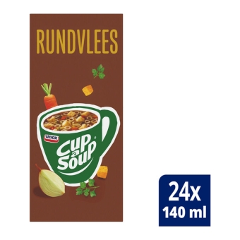 Unox | Cup-a-Soup | Rundvlees | 24 x 140 ml