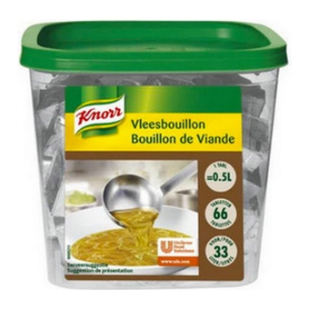 Knorr | Vleesbouillon Tabletten | Voor 33 liter