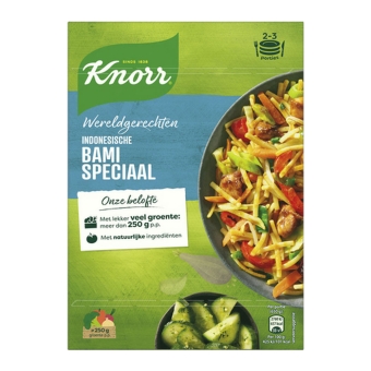 Knorr | Wereldgerechten | Indonesische Bami Speciaal | 6 x 258 gram