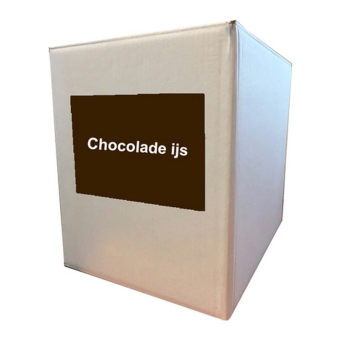 Njoy | Ijsmix Chocolade Melkvet | 18 x 1 kg