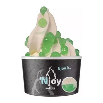 Njoy | Bubble Balletjes Groene Appel | 3 kg