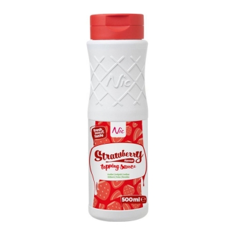 Nic | Topping Aardbeien  | 500 ml