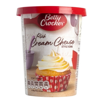 Betty Crocker | Cream Cheese Icing | 6 x 400 gram