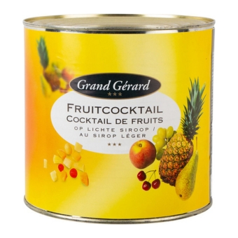 Grand Gerard | Fruitcocktail op Lichte Siroop | 2.6 kg