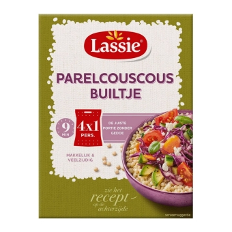 Lassie | Parel Couscous Builtjes | 10 x 300 gram