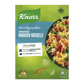 Knorr | Wereldgerechten | Singaporese Hokkien Noedels | 6 x 222 gram