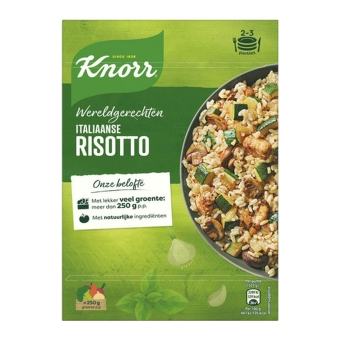 Knorr | Wereldgerechten | Italiaanse Risotto | 6 x 257 gram