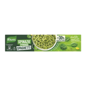 Knorr | Groente Pasta | Spaghetti Spinazie | 12 x 300 gram