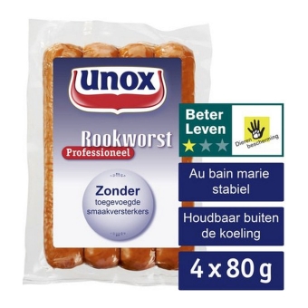 Unox | Rookworst | 48 x 80 gram