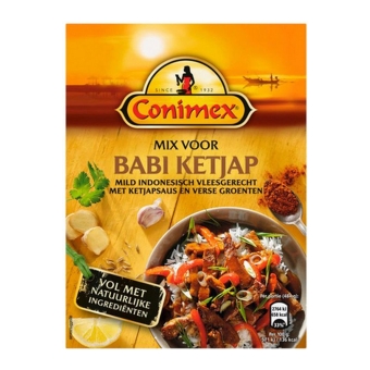 Conimex | Kruidenmix | Babi Ketjap Naturel | 12 x 75 gram