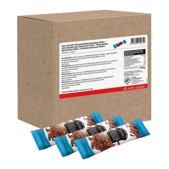 Van Oordt | Chocoladehagelslag Melk Sticks | 70 x 10 gram