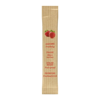 Van Oordt | Fruitbeleg Aardbei Stick | 152 x 15 gram