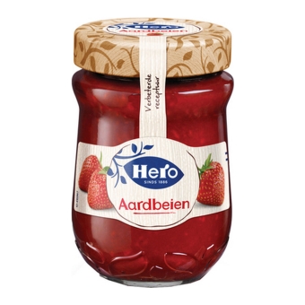 Hero | Aartbeien Jam Extra | 8 x 340 gram