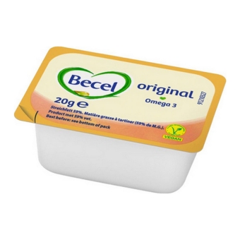 Becel | Margarine kuipjes | Lactosevrij | 200 stuks