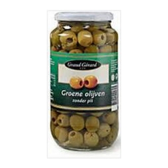 Grand Gerard | Groene Olijven Zonder Pit | 935 ml