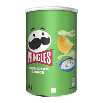 Pringles | Sour Cream & Onion | 12 x 70 gram