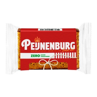 Peijnenburg | Ontbijtkoek Zero | Losse Sneetjes | 80 x 28 gram