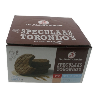 De Molen | Speculaas Torondos | Verpakt | 28 stuks