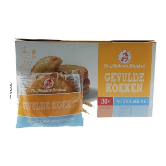 De Molen | Gevulde Koeken | Verpakt | 30 x 50 gram