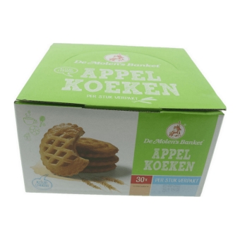 De Molen | Appelkoeken | Verpakt | 30 stuks