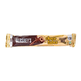 Hershey&#39;s | Choco Tubes Creamy Milk | 12 x 25 gram