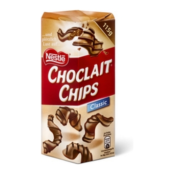 Choclait | Brown Chips | 6 x 115 gram