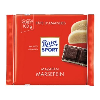 Ritter Sport | Marsepein | 12 x 100 gram